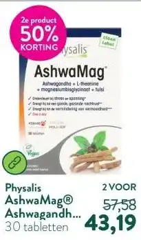Holland & Barrett AshwaMag® Ashwagandha + Tulsi aanbieding
