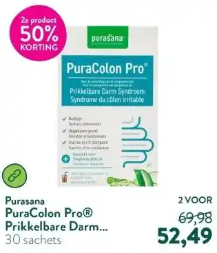 Holland & Barrett PuraColon Pro® Prikkelbare Darm Syndroom - 30 zakjes aanbieding