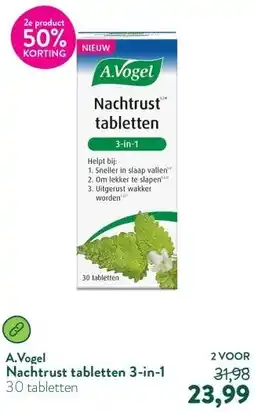 Holland & Barrett Nachtrust tabletten 3-in-1 aanbieding
