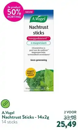 Holland & Barrett Nachtrust Sticks - 14x2g aanbieding