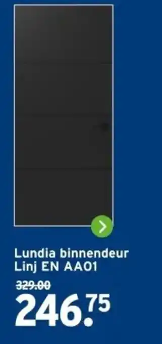 GAMMA Lundia binnendeur Linj aanbieding