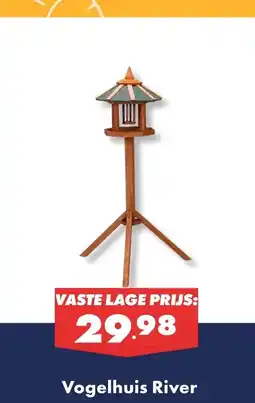 Huisdier Voordeelshop Vogelhuis River aanbieding