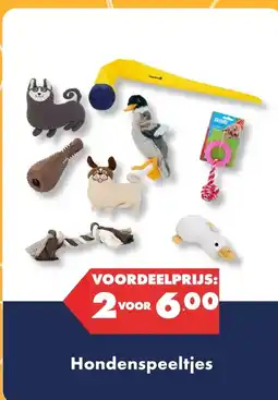 Huisdier Voordeelshop Hondenspeelties aanbieding