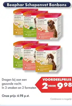 Huisdier Voordeelshop Beaphar Schapenvet Bonbons aanbieding