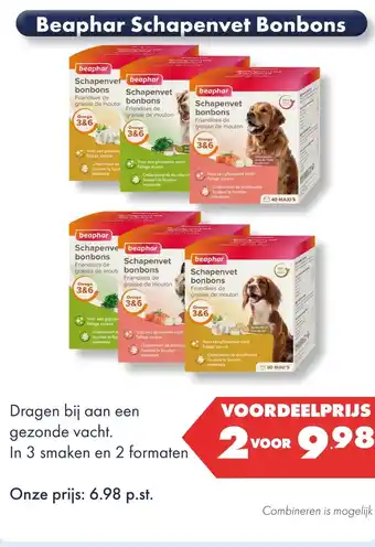 Huisdier Voordeelshop Beaphar Schapenvet Bonbons aanbieding