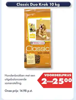 Huisdier Voordeelshop Classic Duo Krok 10 kg aanbieding