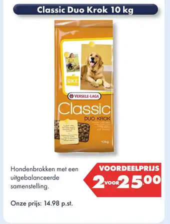 Huisdier Voordeelshop Classic Duo Krok 10 kg aanbieding