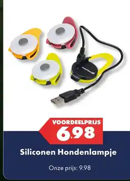 Huisdier Voordeelshop Siliconen Hondenlampje aanbieding