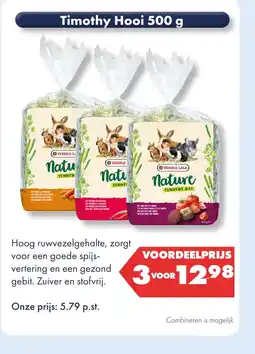 Huisdier Voordeelshop Timothy Hooi 500 g aanbieding