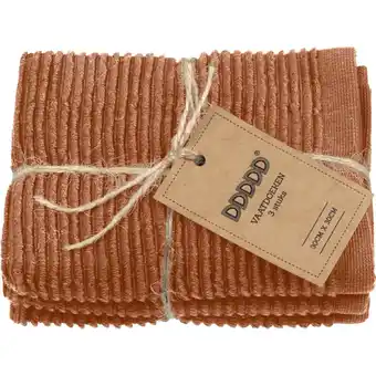 Albert Heijn DDDDD Vaatdoek terracotta aanbieding