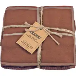 Albert Heijn DDDDD Keukenset ruit terracotta aanbieding