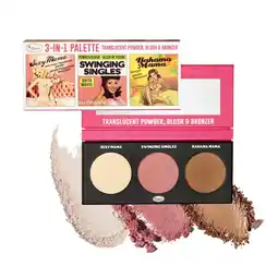 Douglas theBalm Powder, Blush & Bronzer 3 in 1 Palette aanbieding