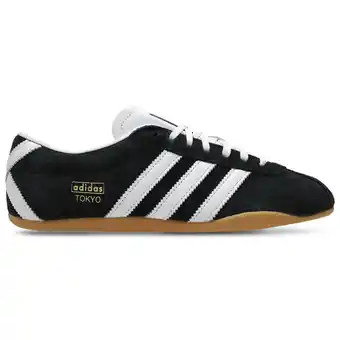 Foot Locker Adidas Tokyo Sneakers Dames - Zwart - Maat 37 1/3 - Leer aanbieding