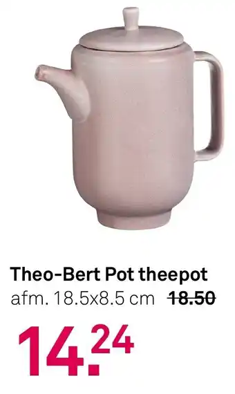 Karwei Theo Bert Pot theepot aanbieding