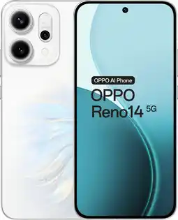 Coolblue OPPO Reno 14 256GB Wit 5G aanbieding