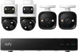 Coolblue Eufy PoE Security System + NVR + S4 2-Pack + E40 2-Pack aanbieding