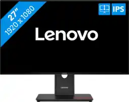 Coolblue Lenovo ThinkVision T27-40 + MC60 Webcam aanbieding
