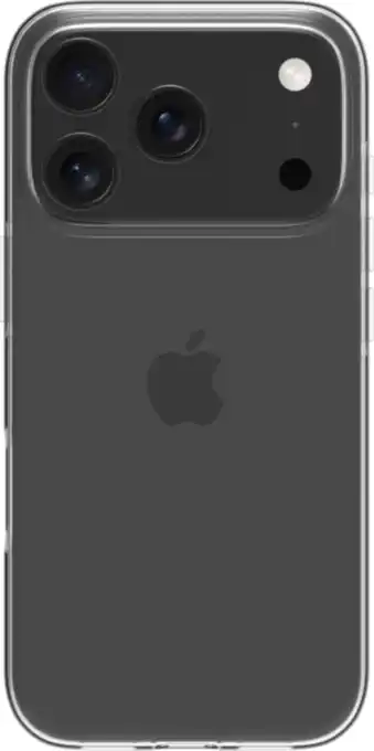 Coolblue BlueBuilt Back Cover iPhone 17 Pro Transparant aanbieding