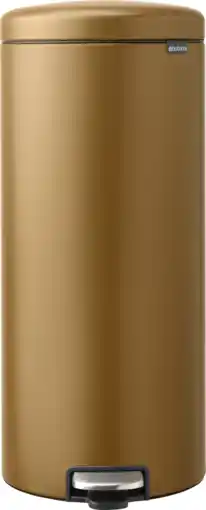 Coolblue Brabantia NewIcon Pedaalemmer 30 liter Warm Brass aanbieding