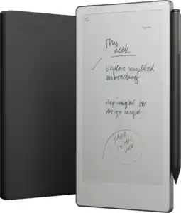 Coolblue reMarkable Paper Pro Move met Book Case Leer Zwart aanbieding