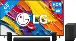 Coolblue LG 65 QNED82 4K (2025) + LG DS60TR aanbieding