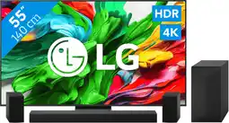 Coolblue LG 55 QNED86 EVO 4K (2025) + LG DS60TR aanbieding