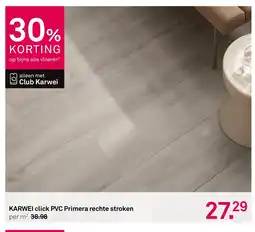Karwei KARWEI click PVC Primera rechte stroken aanbieding