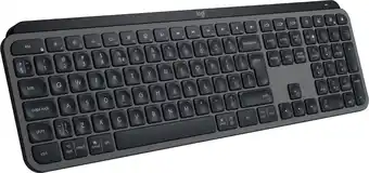 MediaMarkt LOGITECH MX Keys S Draadloos toetsenbord Zwart aanbieding
