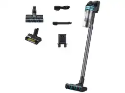 MediaMarkt Samsung Jet 75e Care Steelstofzuiger Teal Mint aanbieding