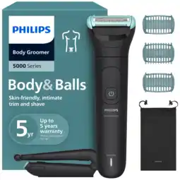 MediaMarkt Philips Bg5480/15 Philips Series 5000 Bodygroomer Zwart aanbieding