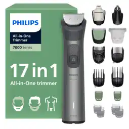 MediaMarkt Philips Mg7951/15 Philips Series 7000 17 In 1 Multigroom Donker Grijs aanbieding