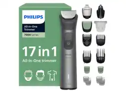MediaMarkt Philips Mg7951/15 Philips Series 7000 17 In 1 Multigroom Donker Grijs aanbieding