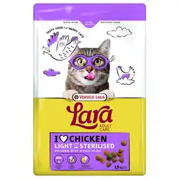 Pets Place Lara Adult Care Light Sterilised - Kattenvoer - Kip 1.9 kg aanbieding
