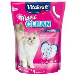 Pets Place Vitakraft Magic Clean Lavendel - Kattenbakvulling - 5 l aanbieding