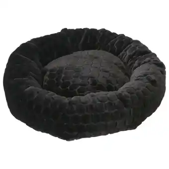 Pets Place Adori Donut Faiza - Kattenmand - Ø50x17 cm Zwart aanbieding
