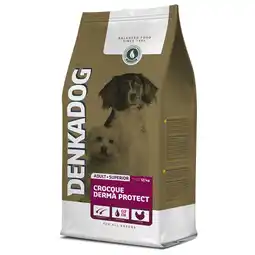 Pets Place Denkadog Superior Crocque Derma Protect - Hondenvoer - Kip Rund Rijst 12.5 kg aanbieding