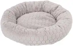 Pets Place Adori Donut Faiza - Kattenmand - Ø50x17 cm Lichtgrijs aanbieding