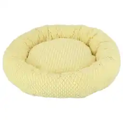 Pets Place Adori Donut Maddy - Kattenmand - Ø50x17 cm Geel aanbieding