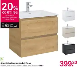 Karwei Atlantic badkamermeubel Elena aanbieding