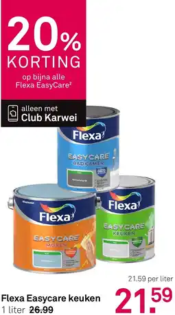 Karwei Flexa Easycare keuken aanbieding
