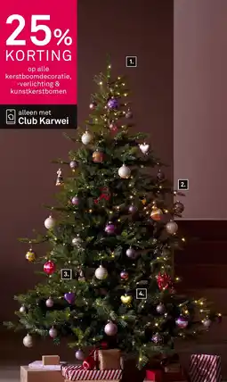 Karwei Kunstkerstboom Minnesota aanbieding