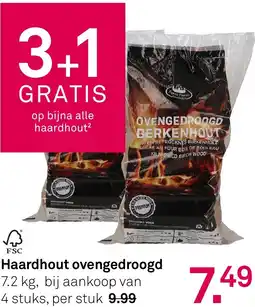 Karwei Haardhout ovengedroogd aanbieding