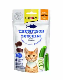 Pets Place Gimcat Crunchy - Kattensnack - Tonijn Courgette 50 g aanbieding