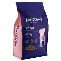 Pets Place Murrows Kitten - Kattenvoer - Gevogelte 2 kg aanbieding