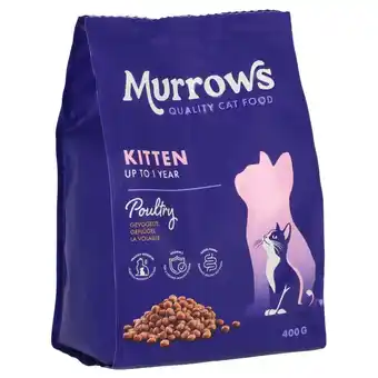 Pets Place Murrows Kitten - Kattenvoer - Gevogelte 400 g aanbieding