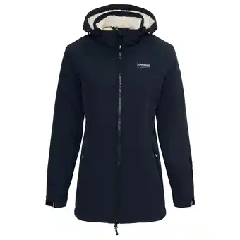 Pets Place Nord Berg Padded Softshell Teddy Dames - Jas - Navy Xxxl aanbieding