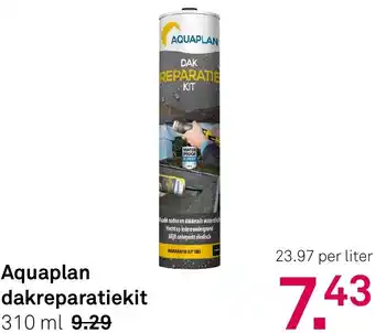Karwei Aquaplan dakreparatiekit aanbieding