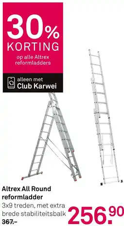 Karwei Altrex All Round reformladder aanbieding