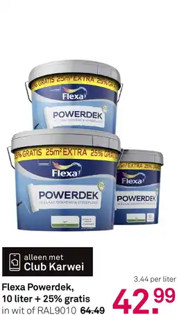 Karwei Flexa Powerdek aanbieding