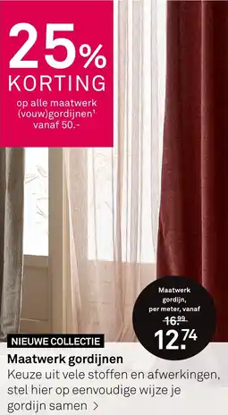Karwei Maatwerk gordijnen aanbieding